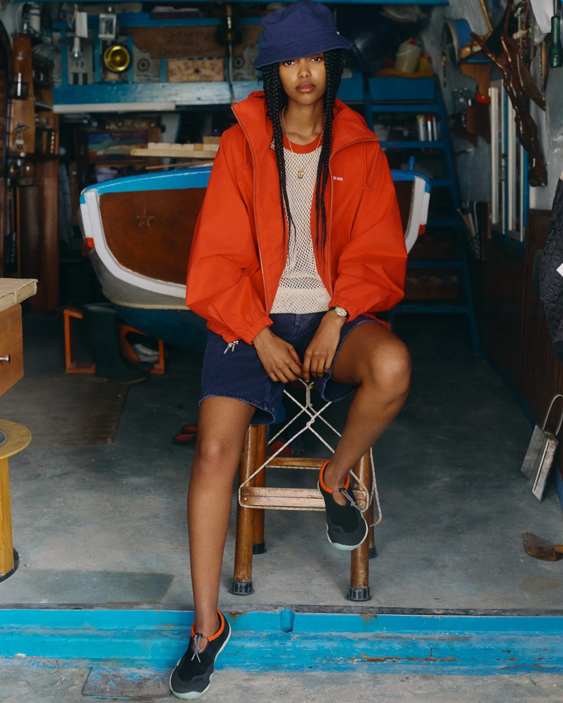 Aimé Leon Dore Mesh Ringer Tee> Tees & Polos