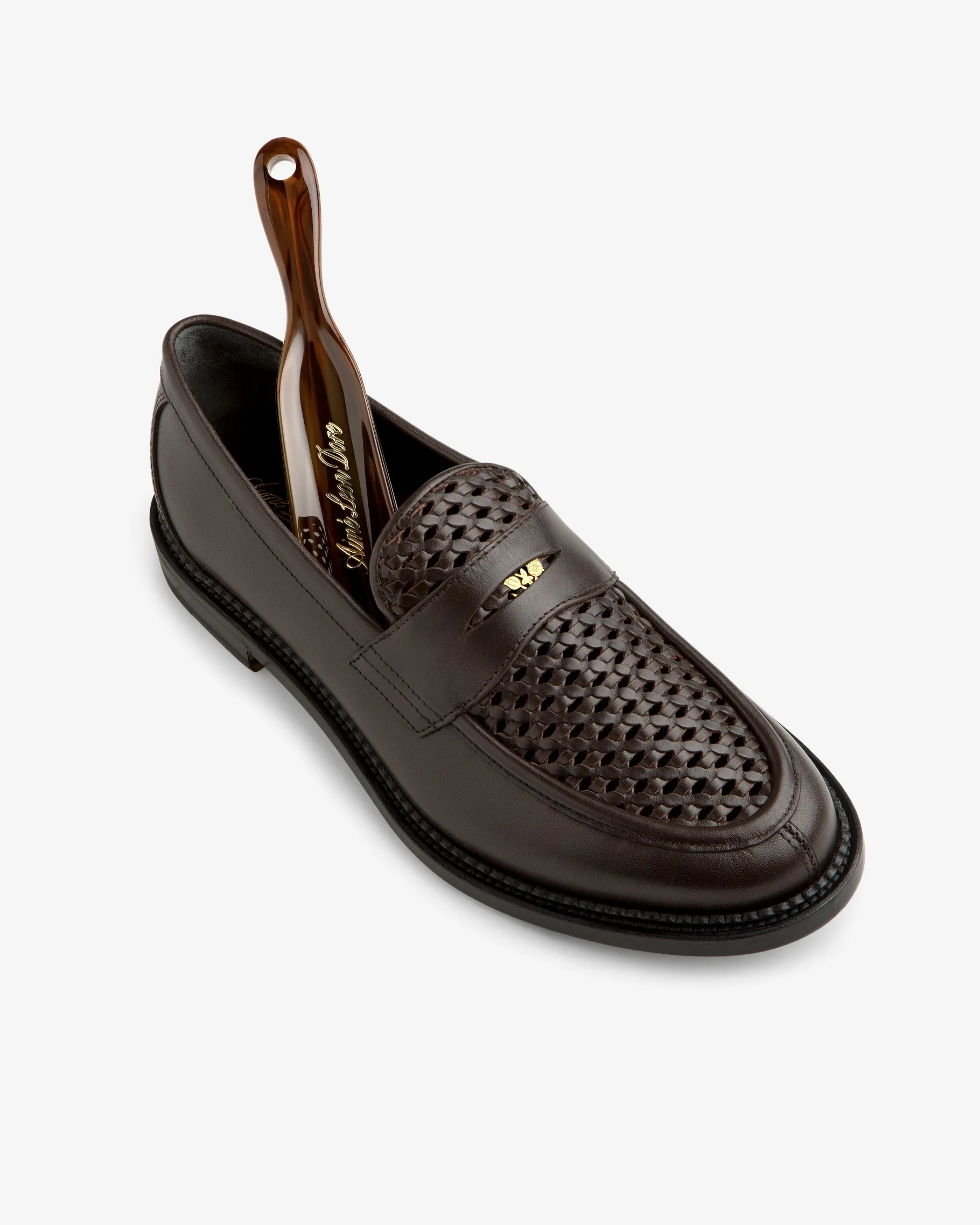 Aimé Leon Dore Queens Crest Raffia Loafer> Footwear