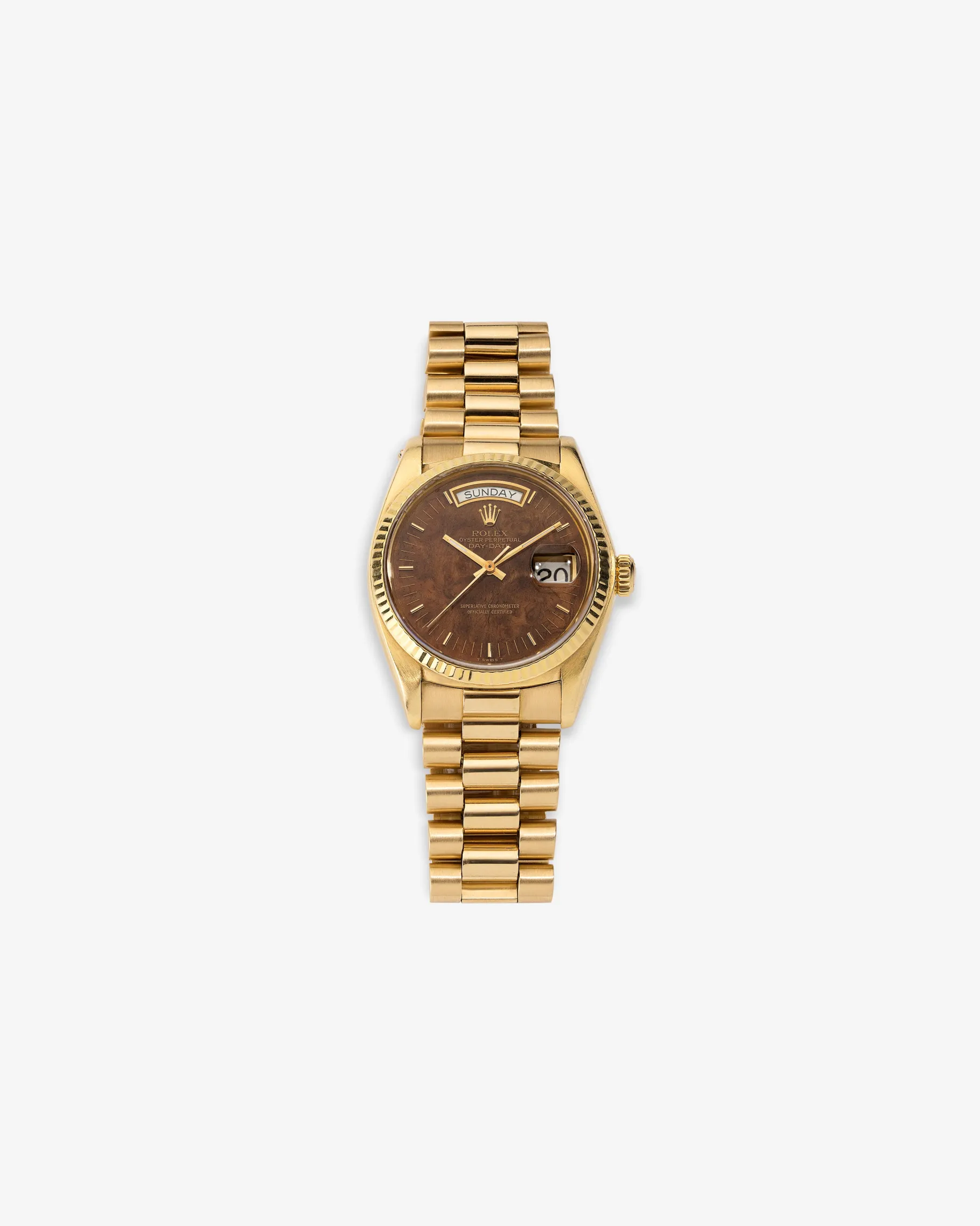 Aimé Leon Dore Rolex Day-Date Wood Dial Watch> Jewelry