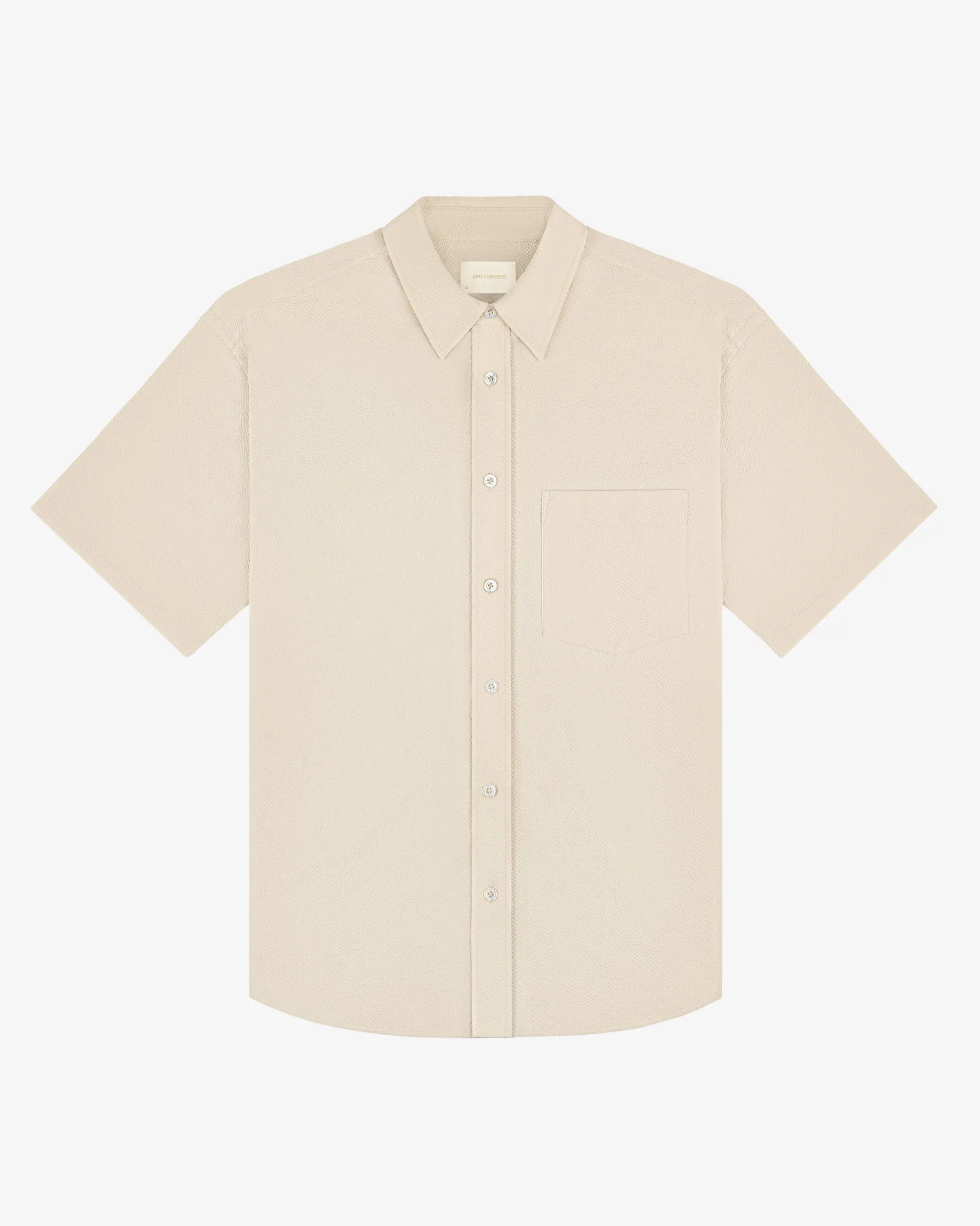 Aimé Leon Dore Short-Sleeve Seersucker Shirt> Shirting
