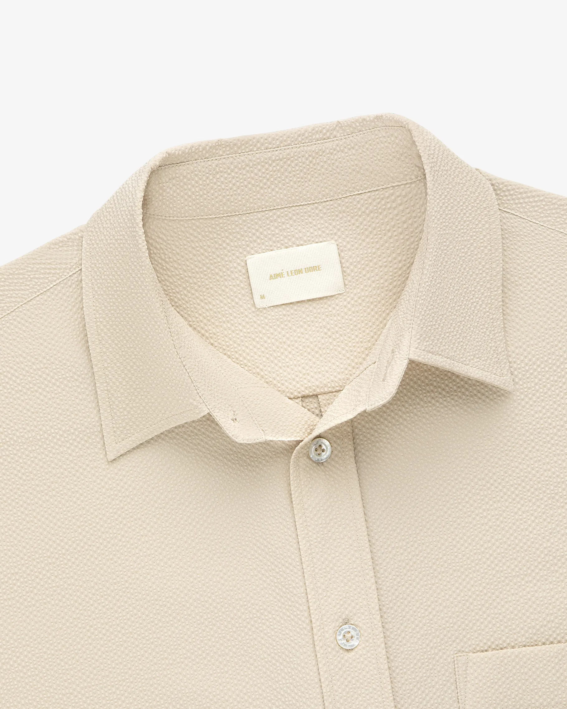 Aimé Leon Dore Short-Sleeve Seersucker Shirt> Shirting