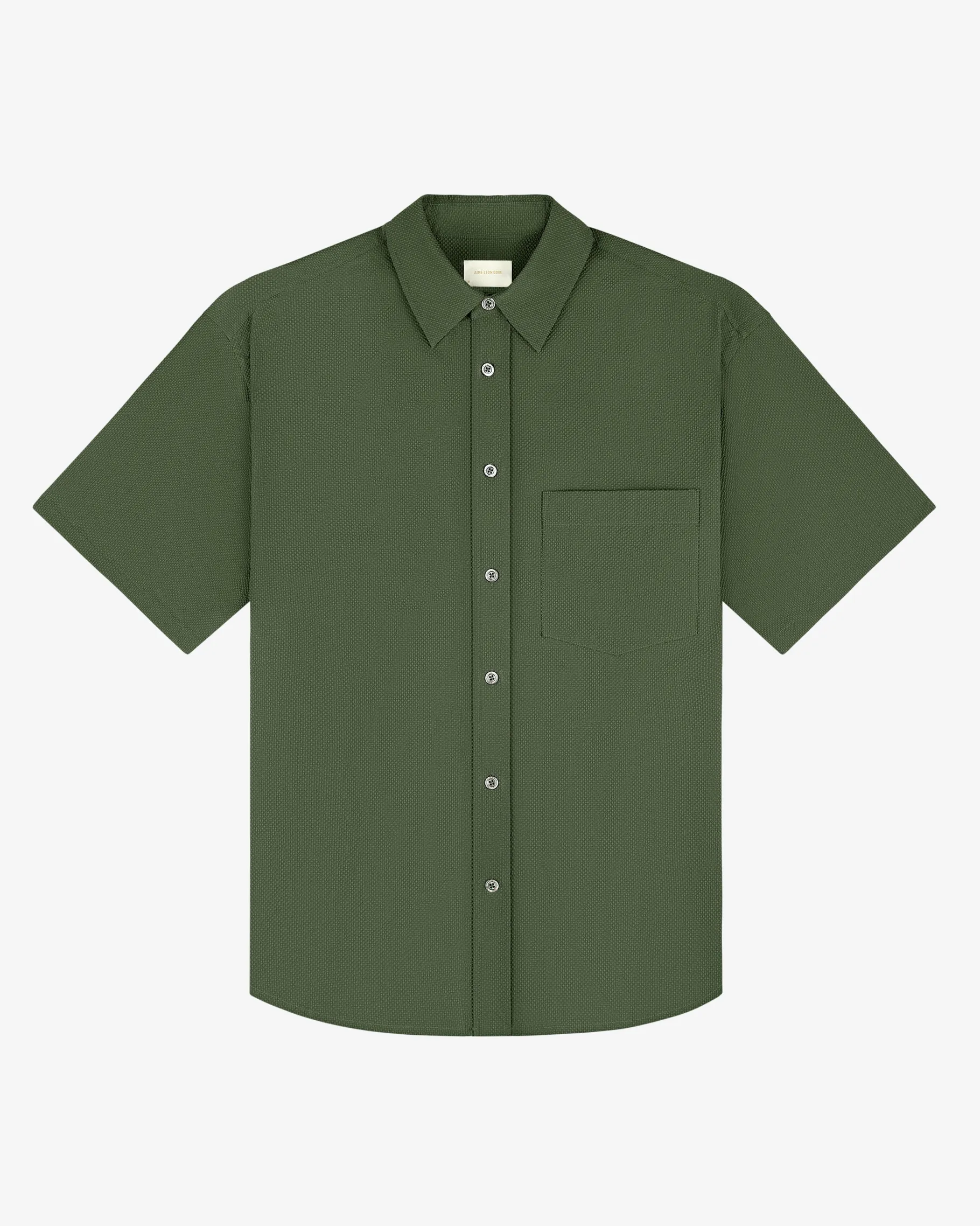 Aimé Leon Dore Short-Sleeve Seersucker Shirt> Shirting