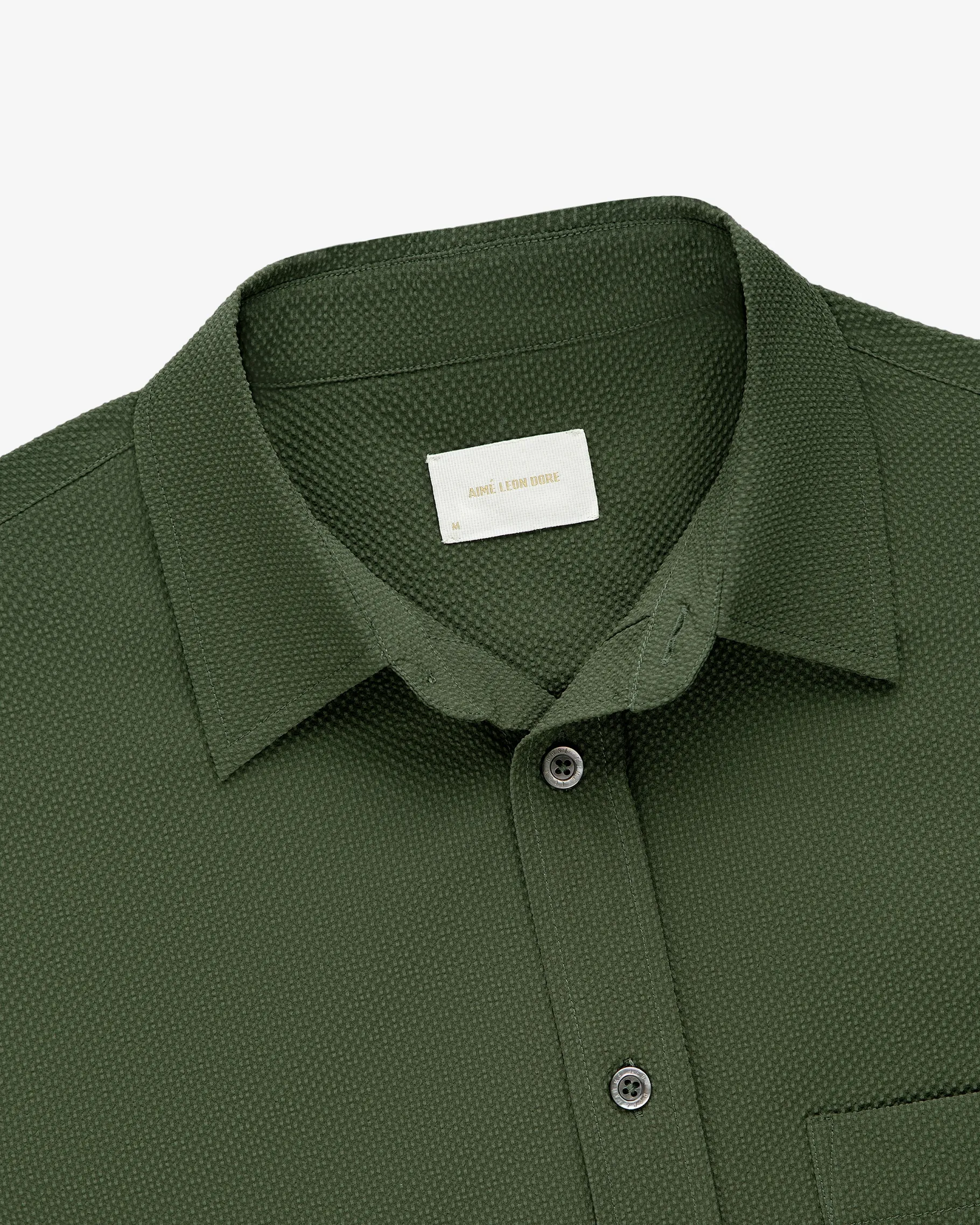 Aimé Leon Dore Short-Sleeve Seersucker Shirt> Shirting
