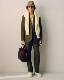 Aimé Leon Dore Single-Breasted Washed Twill Suit Jacket> Suiting