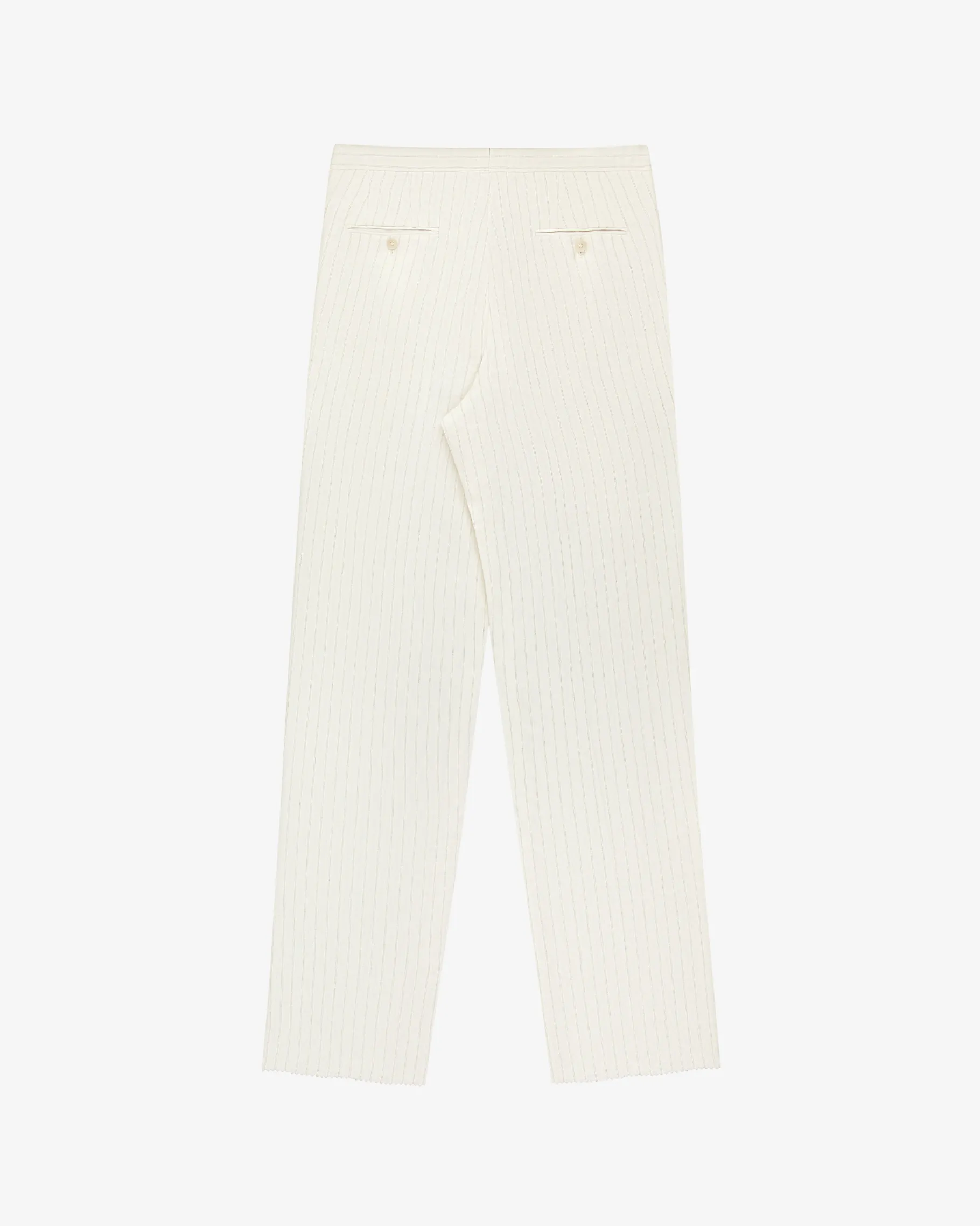 Aimé Leon Dore Striped Linen Suit Trouser> Suiting