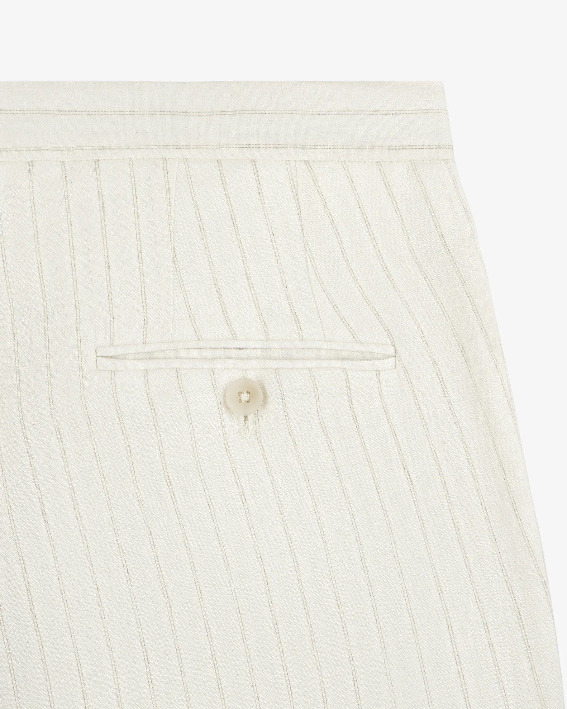 Aimé Leon Dore Striped Linen Suit Trouser> Suiting