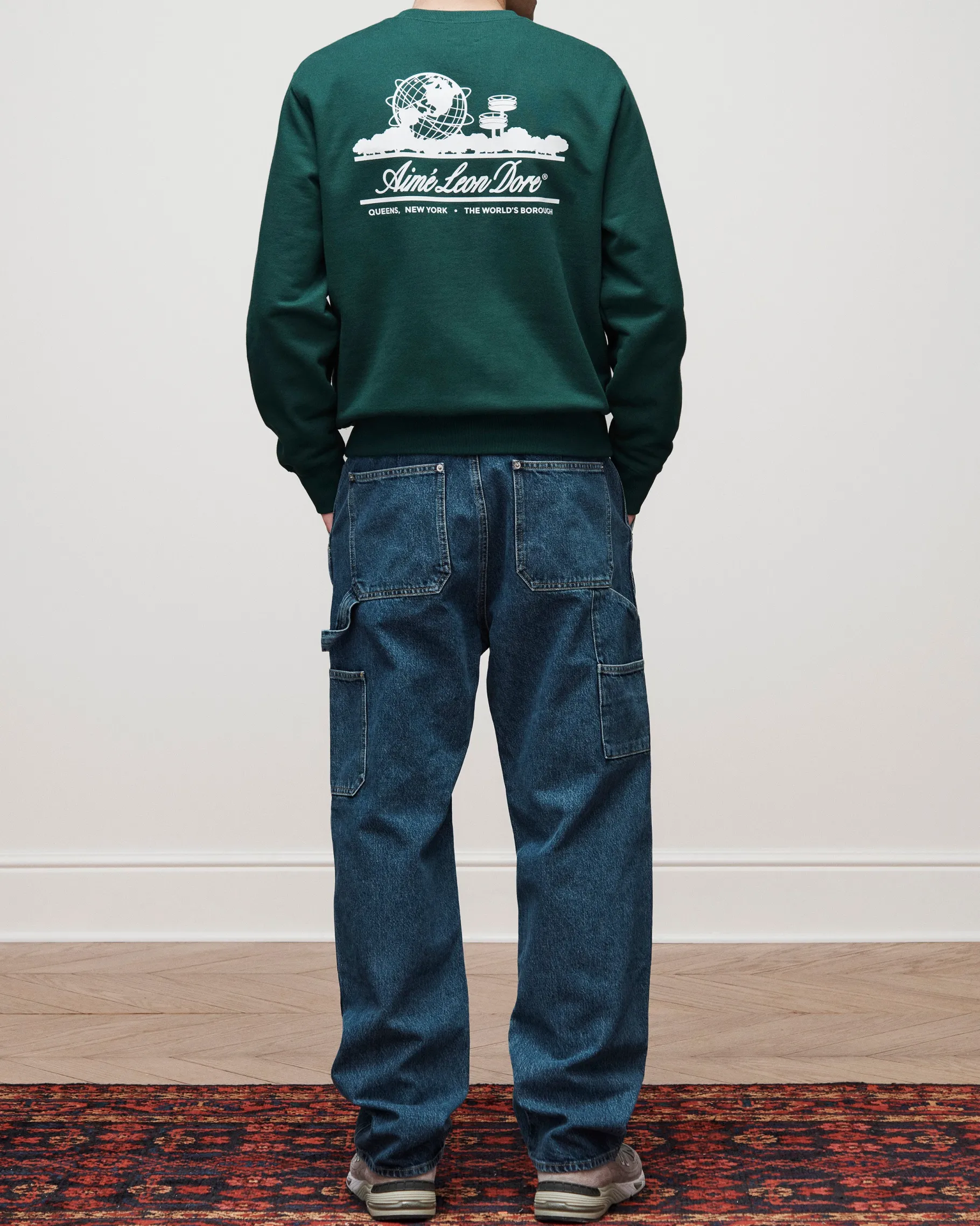 Aimé Leon Dore Unisphere Crewneck Sweatshirt> Sweatshirts