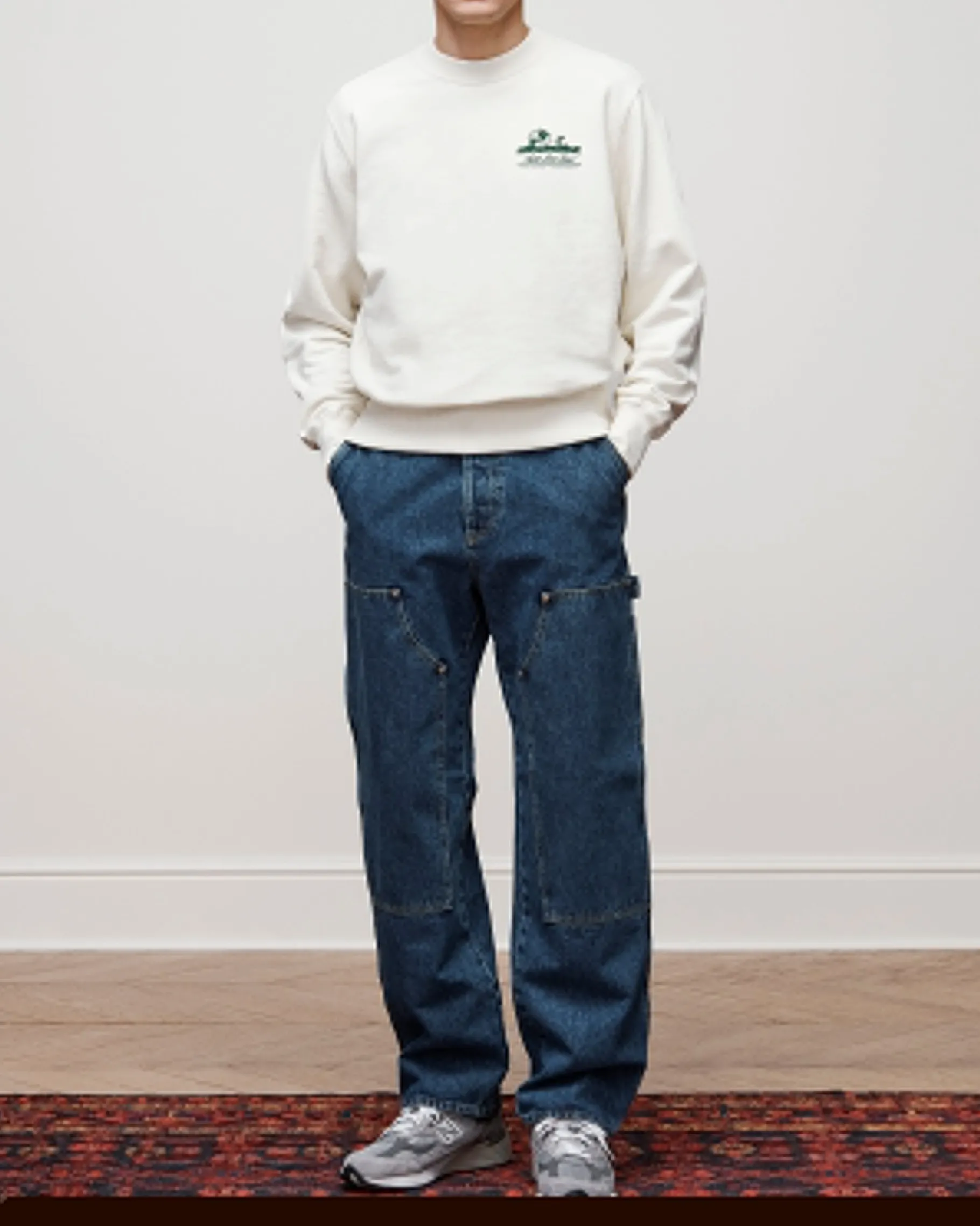 Aimé Leon Dore Unisphere Crewneck Sweatshirt> Sweatshirts