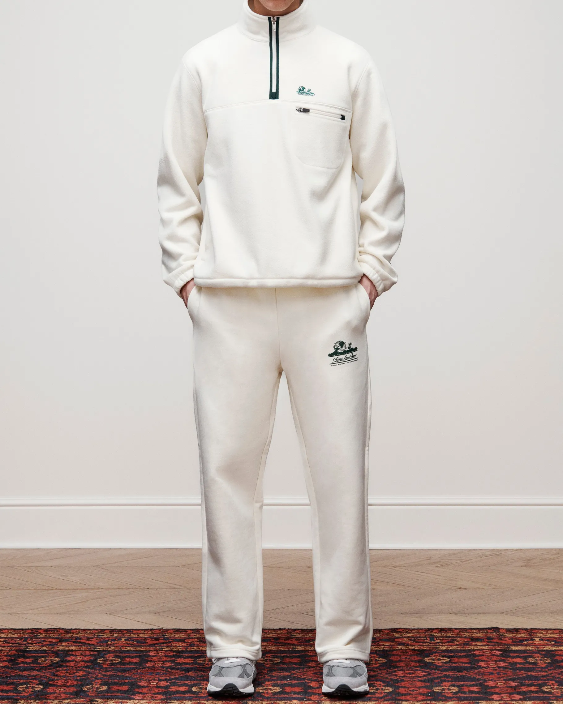 Aimé Leon Dore Unisphere Quarter Zip Fleece Pullover> Outerwear