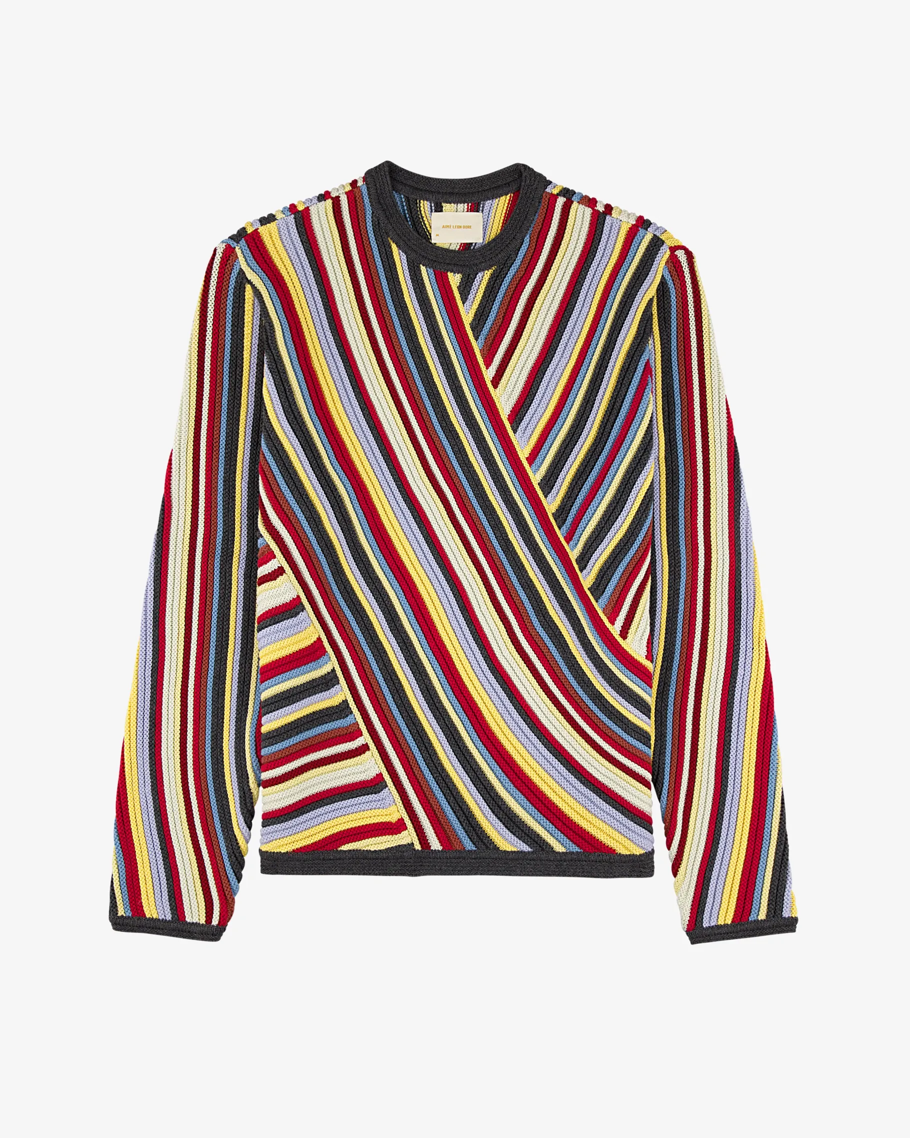 Aimé Leon Dore Warped Crewneck Sweater> Sweaters