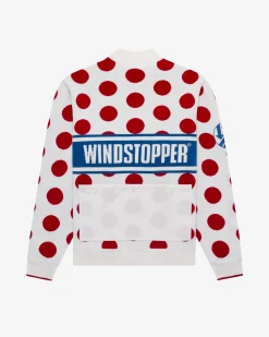 Aimé Leon Dore WINDSTOPPER® Polka Dot Knit Cycling Jersey by GORE-TEX LABS><noscript><img width=