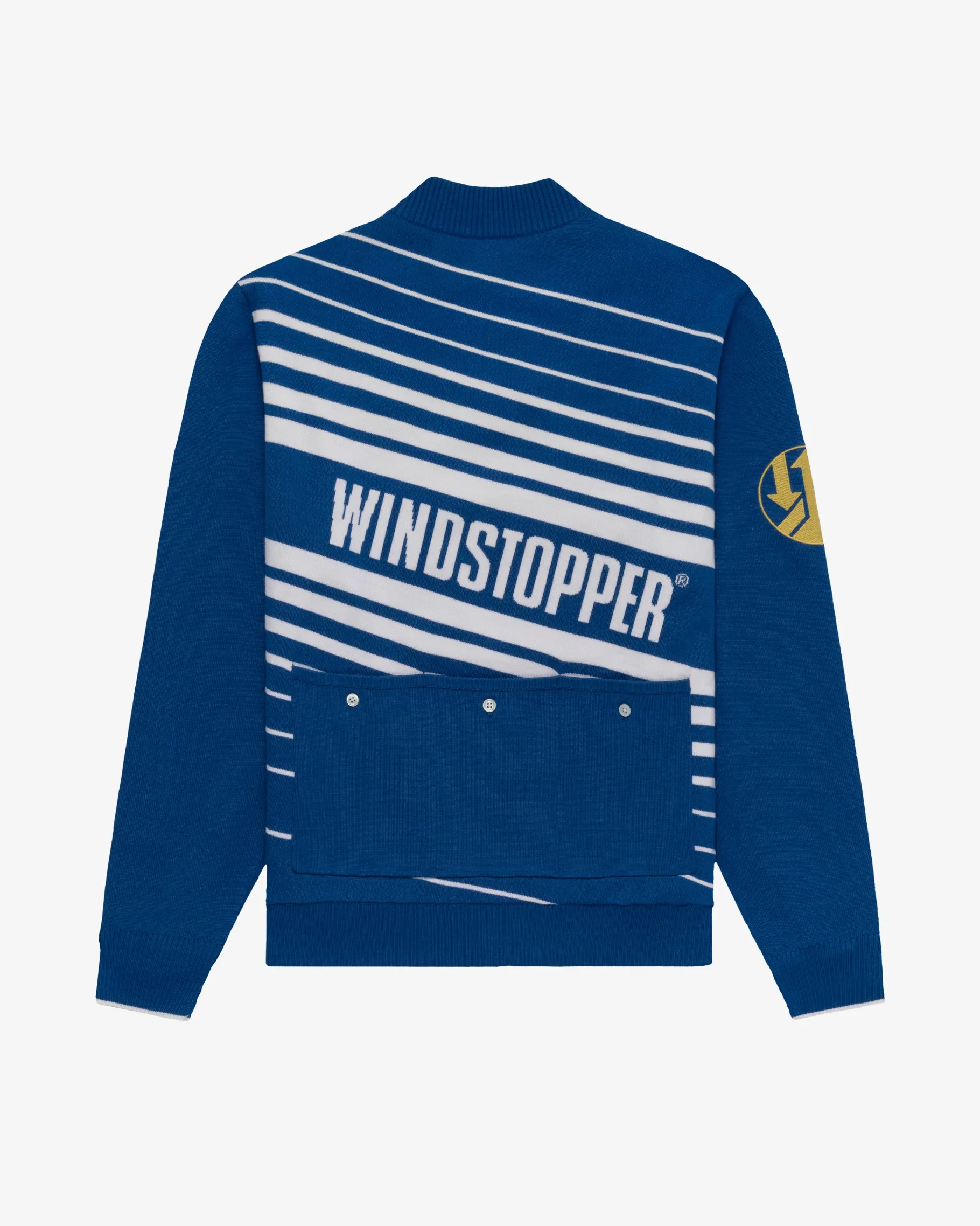 Aimé Leon Dore WINDSTOPPER® Striped Knit Cycling Jersey by GORE-TEX LABS> Sweaters