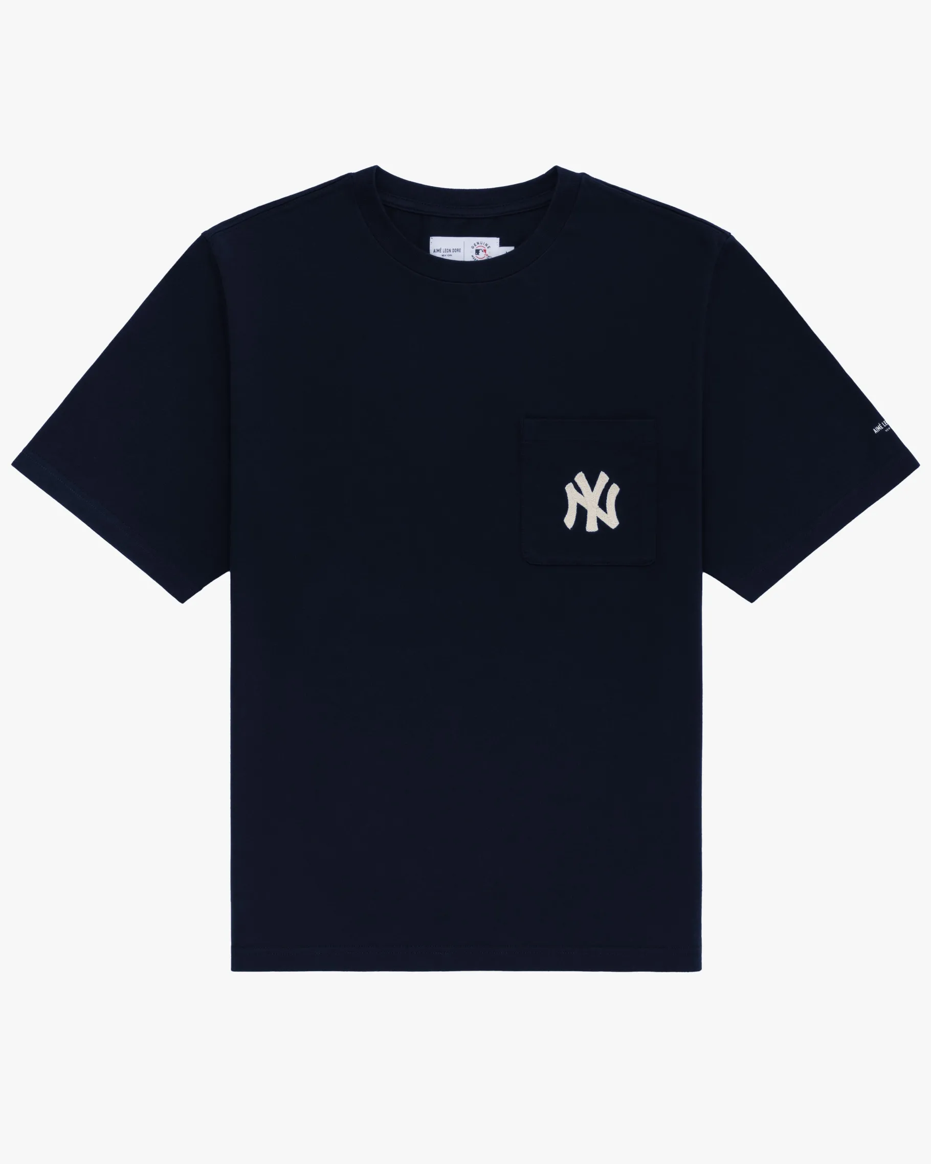 Aimé Leon Dore Yankees Chainstitch Pocket Tee> Tees & Polos