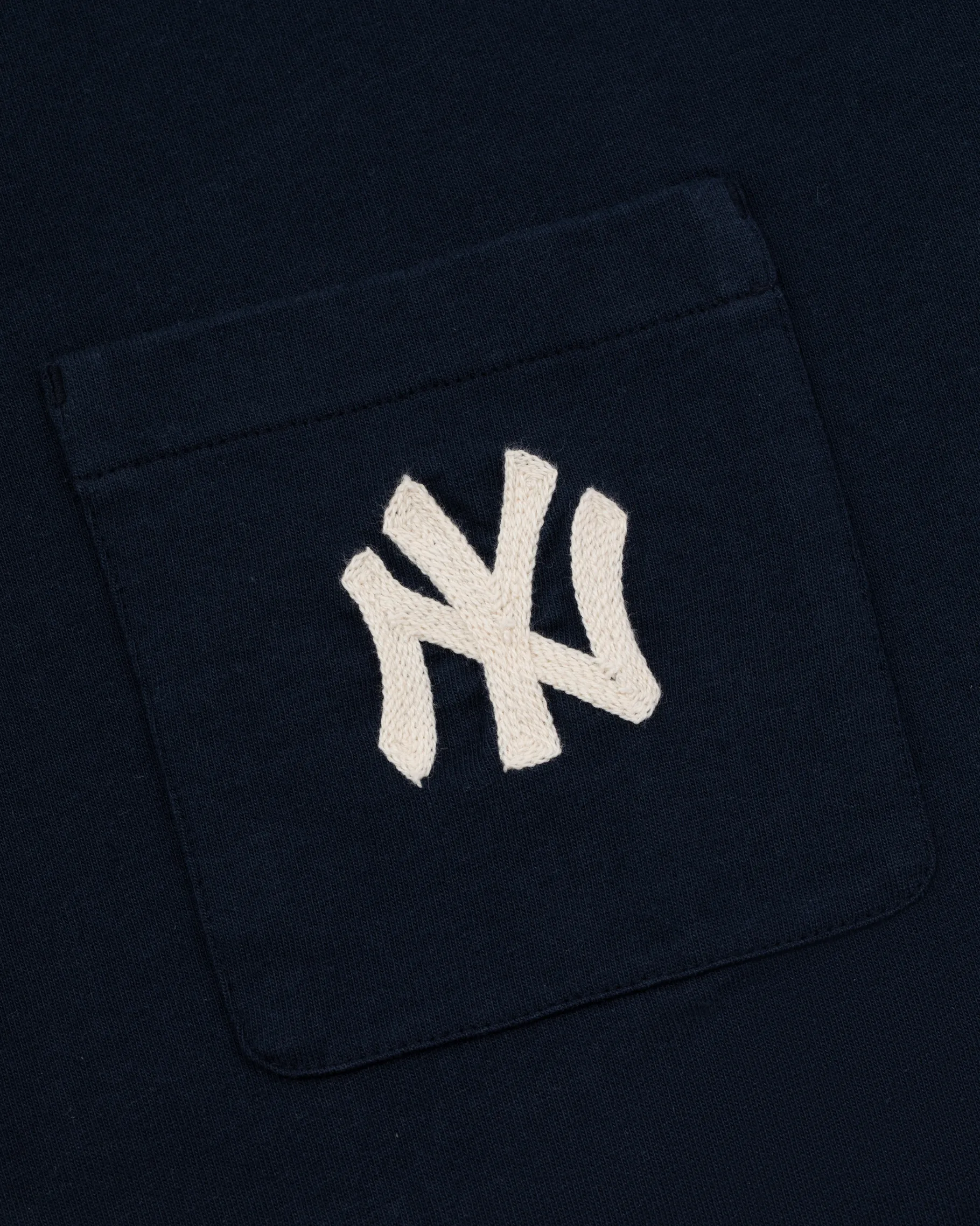 Aimé Leon Dore Yankees Chainstitch Pocket Tee> Tees & Polos