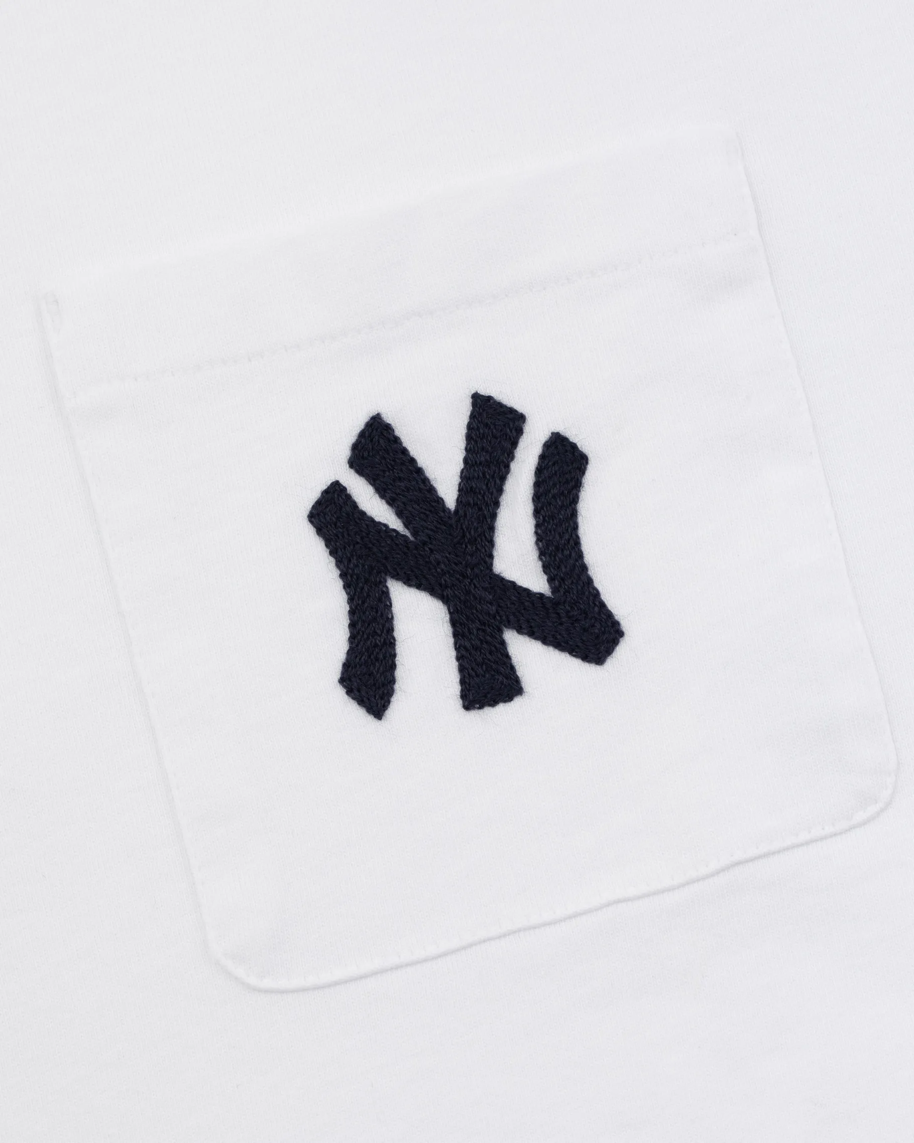 Aimé Leon Dore Yankees Chainstitch Pocket Tee> Tees & Polos